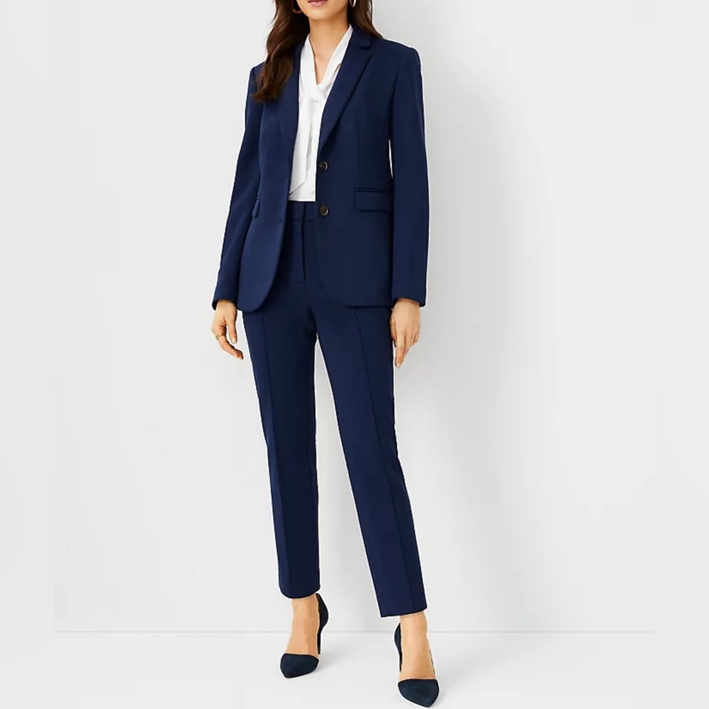 Investments Petites Navy Blue Dress Pants For Women Size 12P
